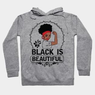 Black is Beautiful, Black Queen, Black Woman, Black Girl Magic Hoodie